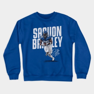 Saquon Barkley New York G Chisel Crewneck Sweatshirt